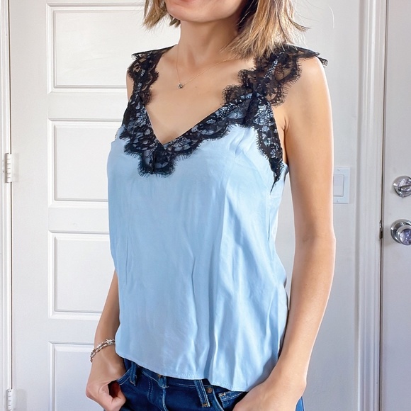 #51 Boho Eyelash lace Tank Top - Picture 8 of 13